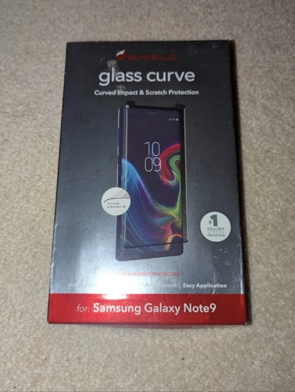 Invisible Shield glass curve for Samsung Galaxy note9